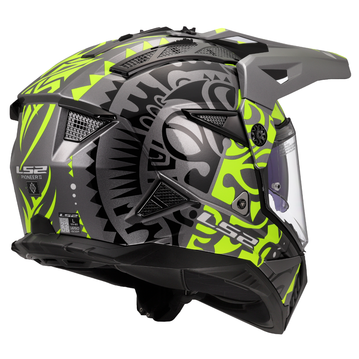 MX702  PIONEER II RANGI H VIS YELLOW 467022651 NEW (5)